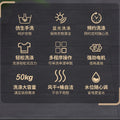 Chigo 50kg large capacity hotel & b&b fully automatic washer-extruder commercial washing machine