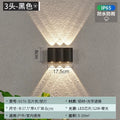 Outdoor waterproof wall lamp - modern minimalist style for bedroom bedside, hallway, outdoor villa courtyard - waterproof, hardwired wall sconce
