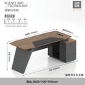 Walnut color 2600*900*750mm (short cabinet model) (including delivery)