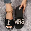 plus size wedge slippers for women 2024 new style export one-piece sandals open slippers mother's day gift wholesale