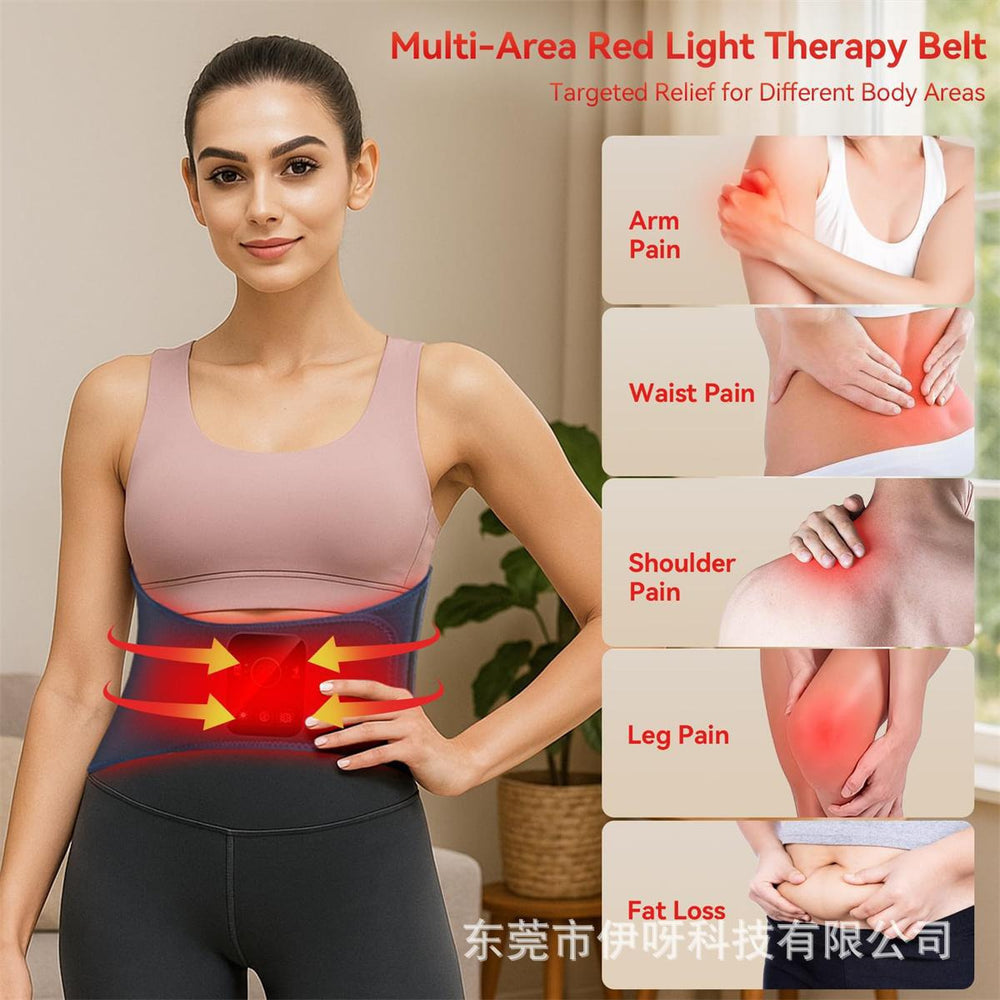 factory massage belt, sweat belt, infrared heating red light belt, infrared lamp home physiotherapy instrument
