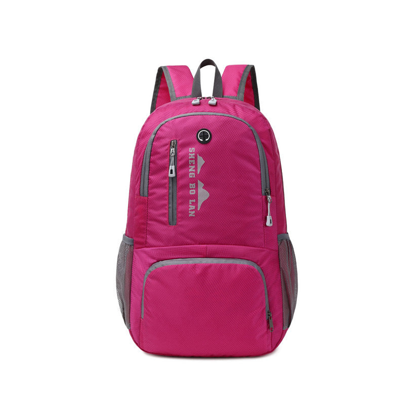 Outdoor backpack hiking bag large capacity new lightweight portable folding backpack travel storage bag sports backpack
