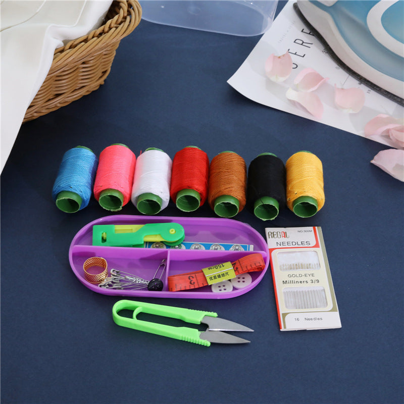 Sewing box Portable sewing handmade set Household hand sewing clothes Sewing kit Sewing box Storage box Organizing box Wholesale