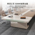 Saint li conference table long table office desk conference training table and chair combination long table large negotiation table
