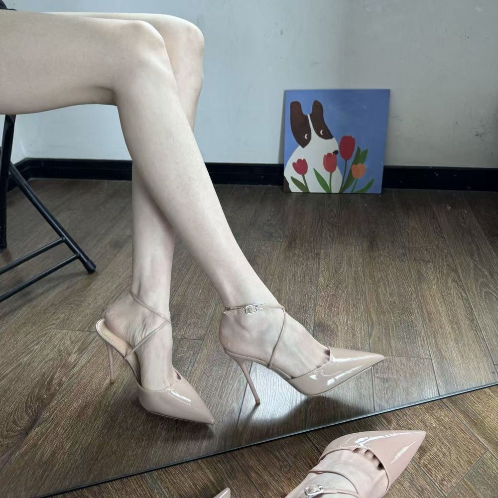2025 summer low-cut heeled sandals: chic, comfortable, and sweet - unique design, non-slip, perfect for women