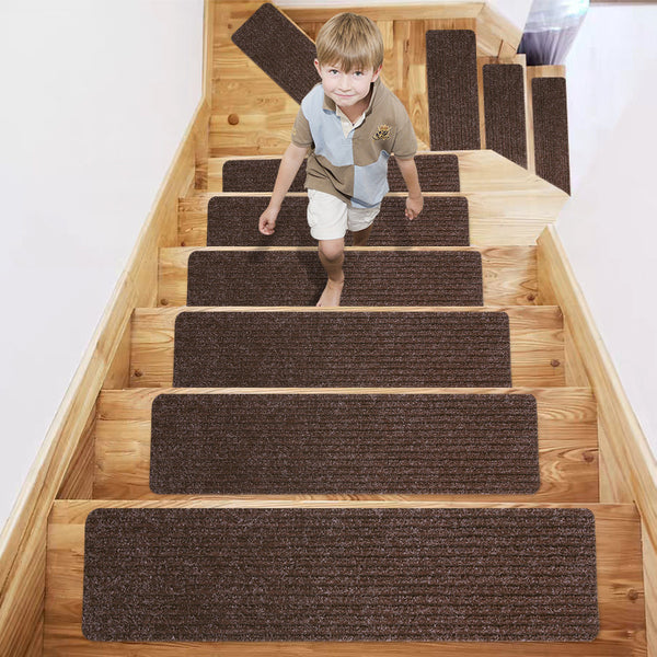 Cross-border  stair mat, step mat, self-adhesive carpet floor sticker, non-slip mat, duplex floor step floor mat, thick and wear-resistant