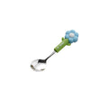 Blue sunflower spoon