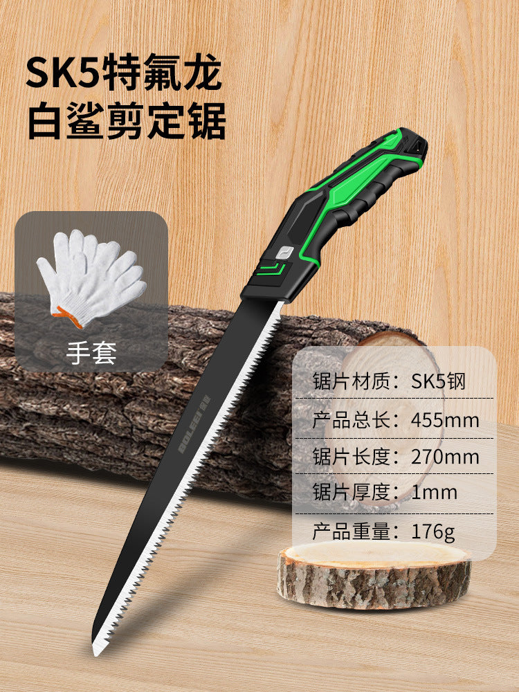 Baolian hand saw household hand saw sawing tree wood tools fast garden saw woodworking saw cutting saw