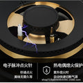 German gas stove for home double stove pure copper fire cover large power embedded fierce fire natural gas liquefied gas timing