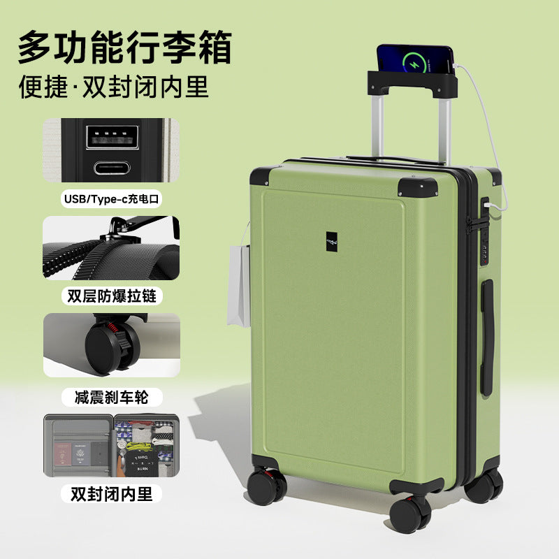 New 28-inch large-capacity trolley case 20-inch small travel password boarding case multi-function universal wheel suitcase
