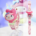 Kids' watch - cute sanrio design: cinnamoroll, kuromi - luminous, musical, cartoon electronic watch - perfect gift for girls