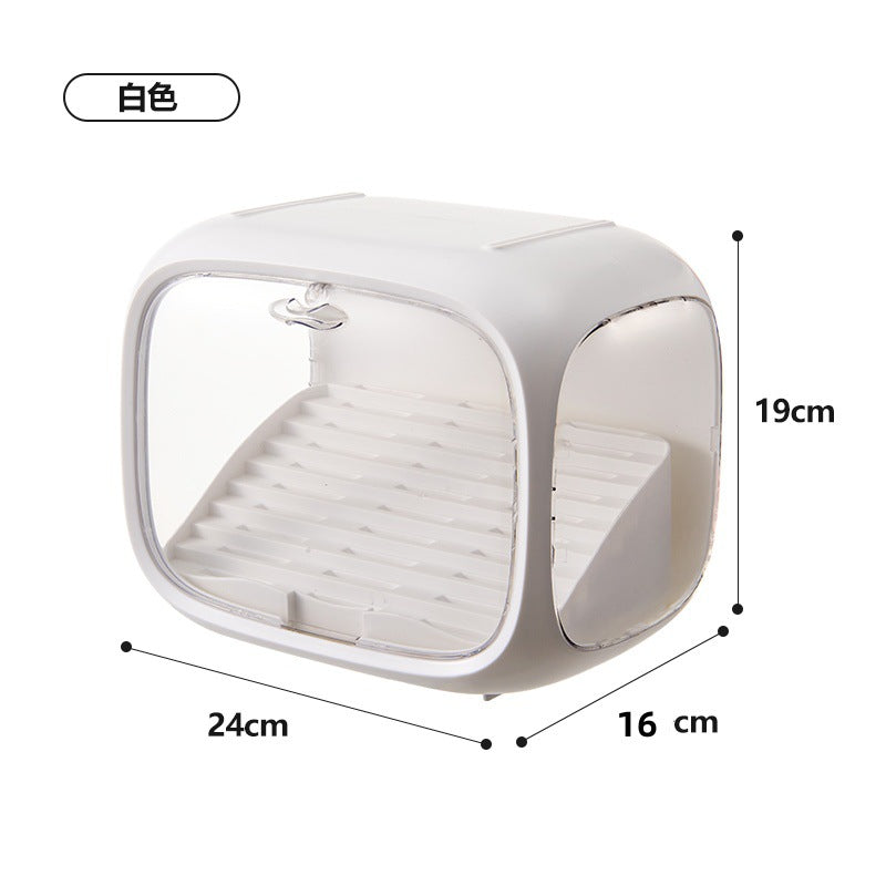 Badge Animation Bar Storage Box Dustproof Moisture-proof Shelf Peripheral Millet Standing Card Display Box Space Capsule