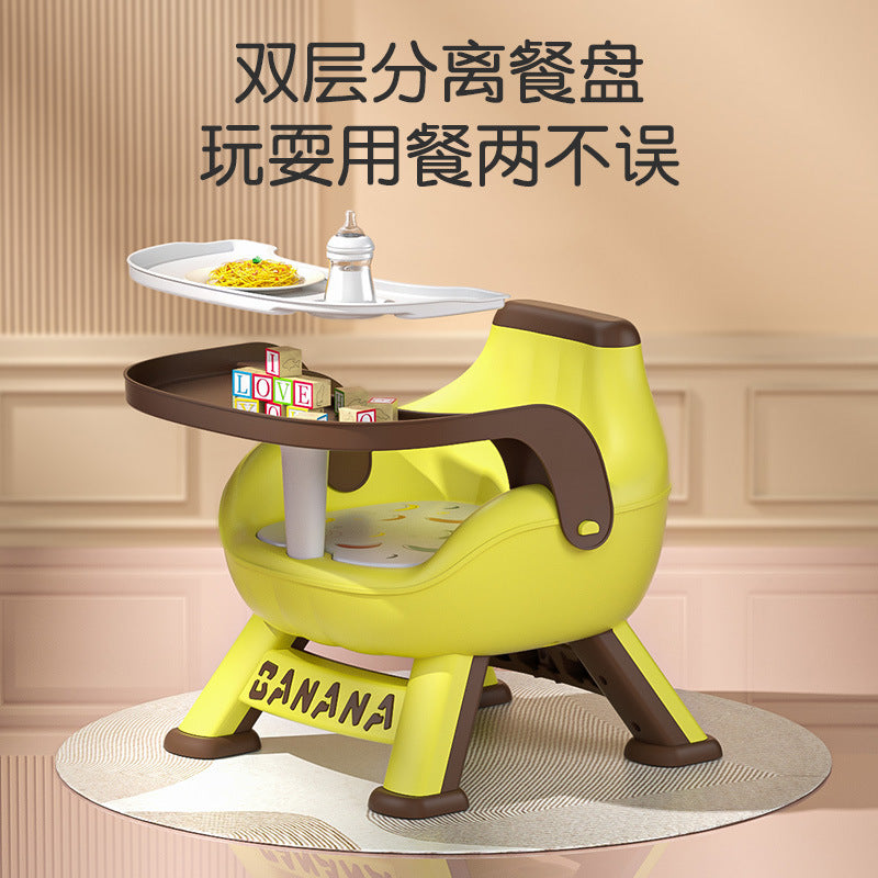Baby dining chair kids stool baby chair for home small bench backrest seat low chair dining table chair