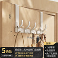 Door back hook milky white 5 hooks [removable 18cm]