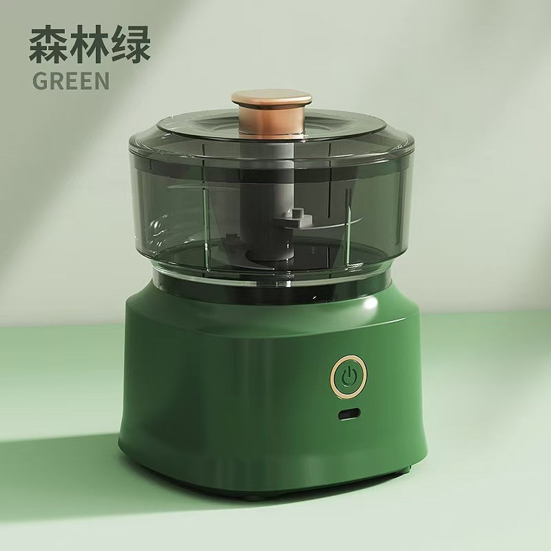 kitchen multi-functional food processor wireless electric meat grinder for home garlic pounder baby food supplement machine garlic mixer