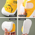 Baby walking shoes for girls, winter infant cotton shoes, toddler soft-soled shoes for 0-1-2 years old, autumn and winter shoes for boys