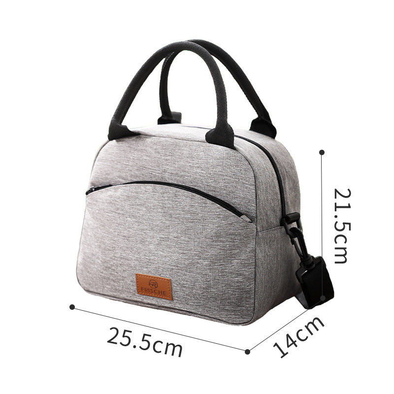 Beilian  portable lunch box bag can be carried across waterproof thermal insulation bag, office workers large-capacity lunch with rice bento bag