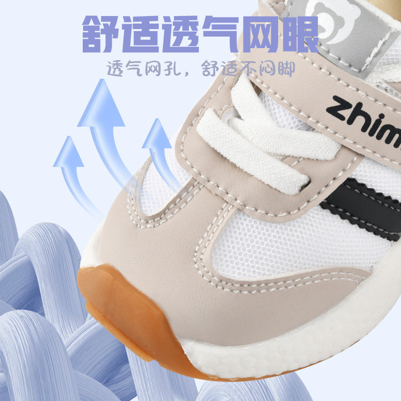 Toddler shoes for boys, spring and autumn, 0-1-2 years old, soft sole infant shoes, children's shoes, infant and toddler shoes for girls