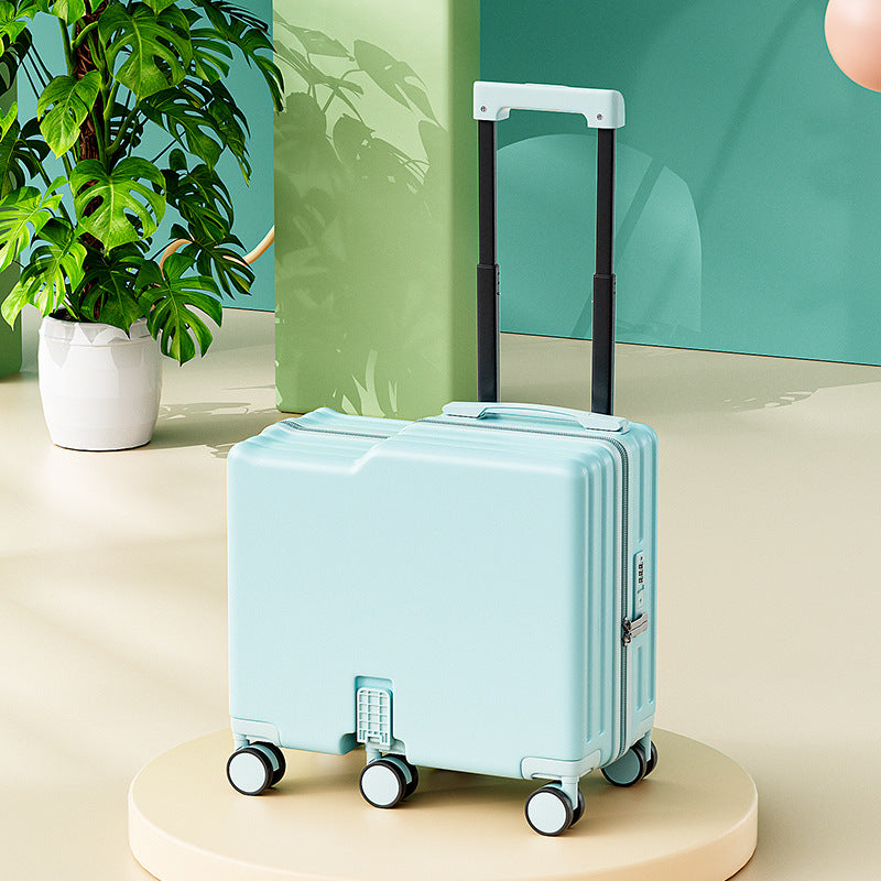 Children's suitcase 2025 new model can sit and ride boys and girls small students 20-inch tie rod travel password box