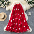 Big red polka dots