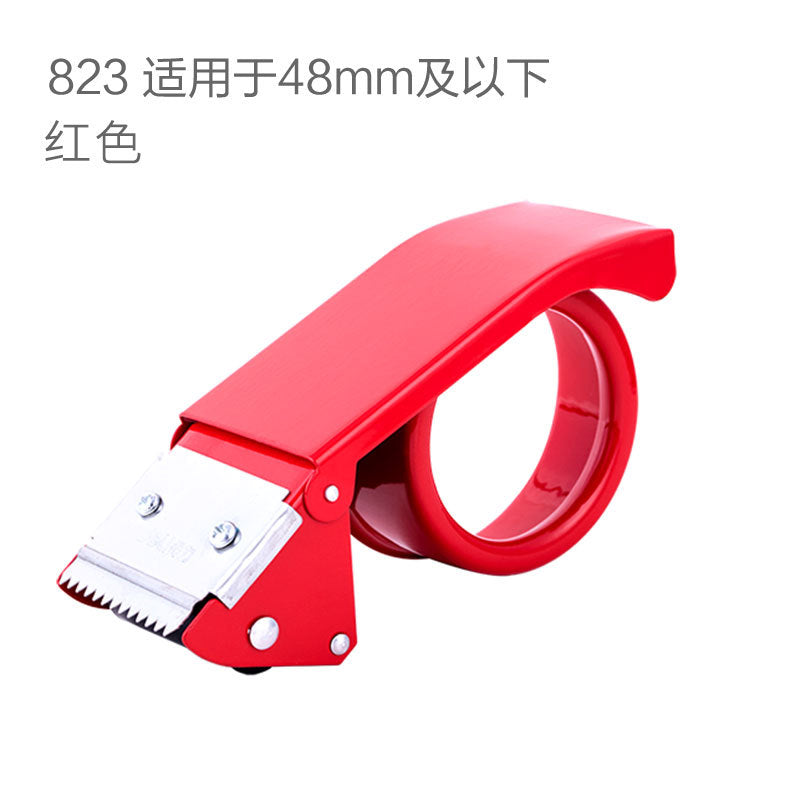 Deli Stationery 823 small metal sealer 4.8cm scotch tape cutter packer iron cutter