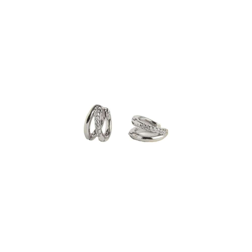 European and american cross-border hot seller: niche design, retro, unique, versatile, elegant, high-end, real gold brass electroplated earrings