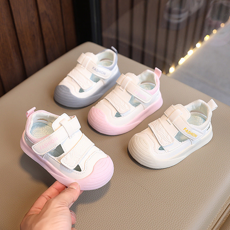 Summer new baby sandals & first walker shoes, ages 1-4, soft sole non-slip infant & toddler functional shoes, kids' shoes (unisex)