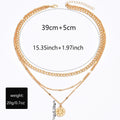 Long sweater chain wholesale european and american cross-border flower clavicle chain hip-hop multi-layered niche high-end necklace for women