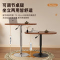 Adjustable height computer desk, mobile writing desk, livestreaming table, home rotating office desk, standing workstation, lazy desk