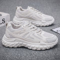 Dad shoes 2025 spring mesh breathable wear-resistant casual shoes anti-slip tire sole athletic running shoes cross-border men's footwear