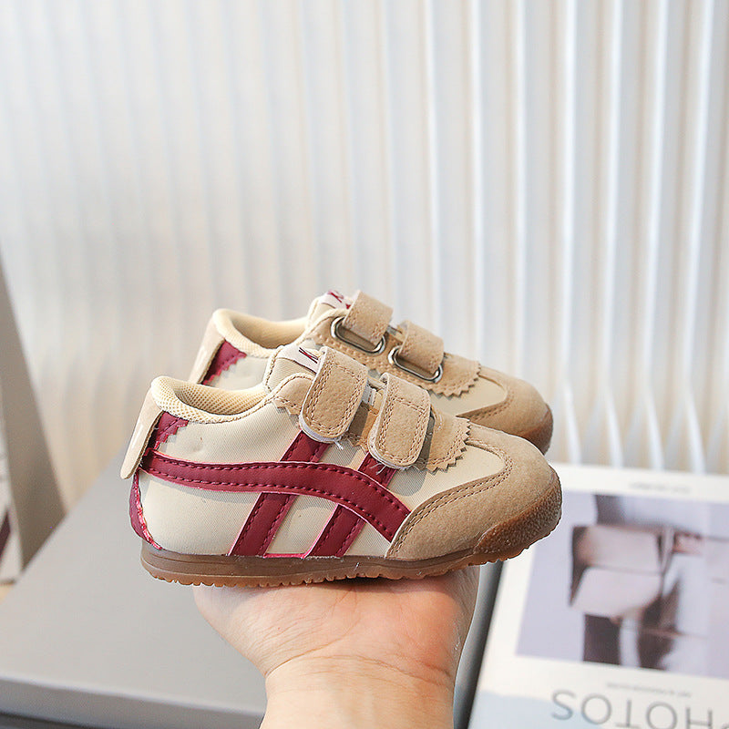 Children's small Forrest Gump board shoes 2025 spring new boys and girls non-slip soft-soled casual board shoes children's sports shoes