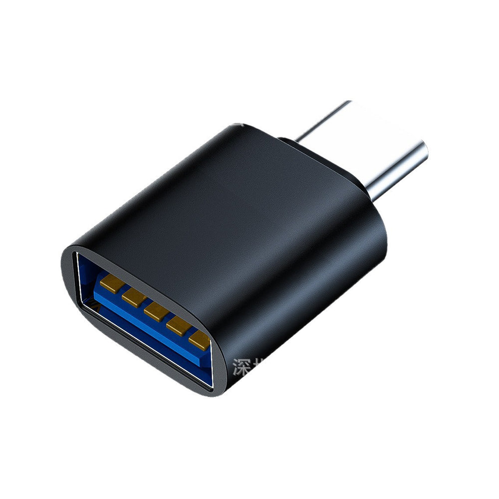 Type-c mobile phone adapter otg converter, compatible with apple 15, usb flash drive reader, usb 3.0, fast charging 120w