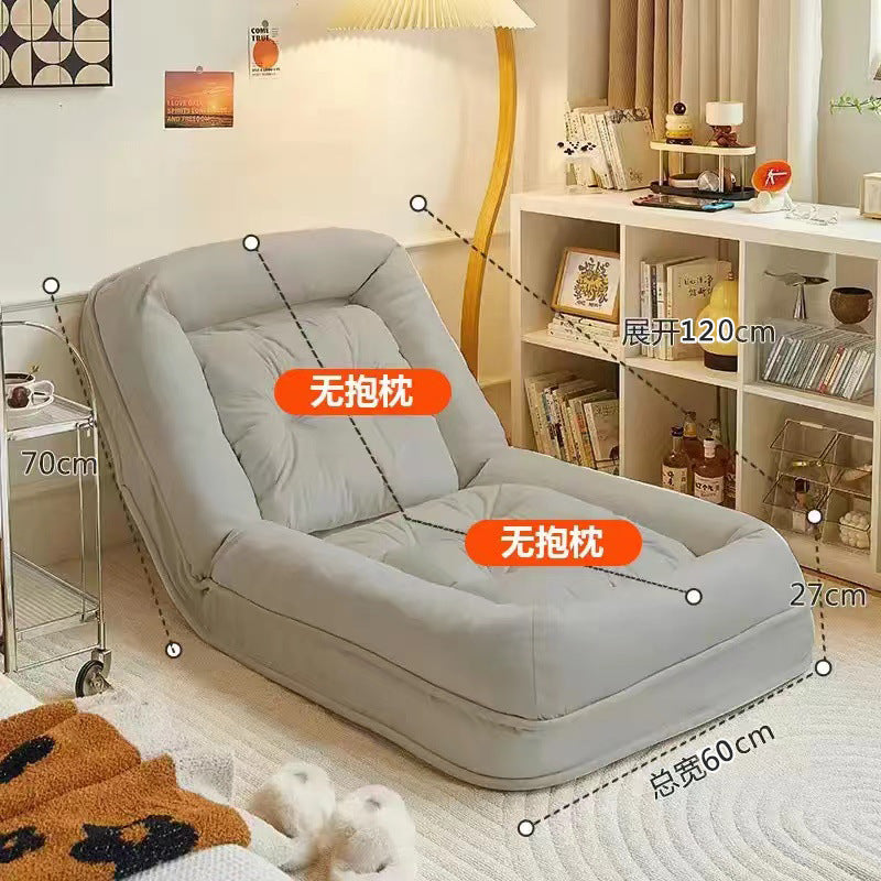 Beanbag human dog house room bedroom small sofa single and double lazy chair can lie down and sleep foldable sofa bed