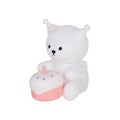 Factory direct cartoon bear silicone pat light - ambient ornament, night light, bedside lamp, holiday gift, sleep companion