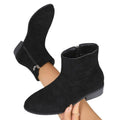 Exportfashionplus size short boots for women fall and winter single boots new arrival ankle short boots thick heel british style boots women's boots