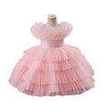 New arrival cross-border kids performance dress lace princess skirt festival tutu skirt gauze skirt first birthday dress performance costume