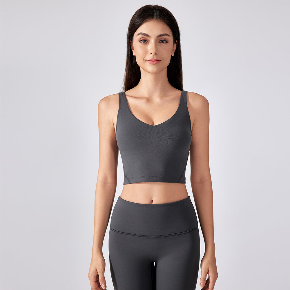 new arrival beautiful back sports intimates women's yoga running bra fitness vest tops yoga clothes s2054