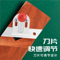 Gypsum board v-shaped chamfering tool 45-degree trimming large bevel eight-character seam sound-absorbing board special planer woodworking chamfering artifact
