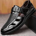 【military-grade leather shoes - premium quality】100% full grain cowhide leather, clearance sale! soft sole leather shoes for men, perfect for casual and business wear