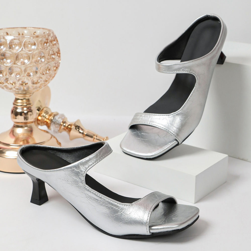 summer new arrival: plus-size women's casual comfortable french chic style fashionable high heels for wholesale (export)