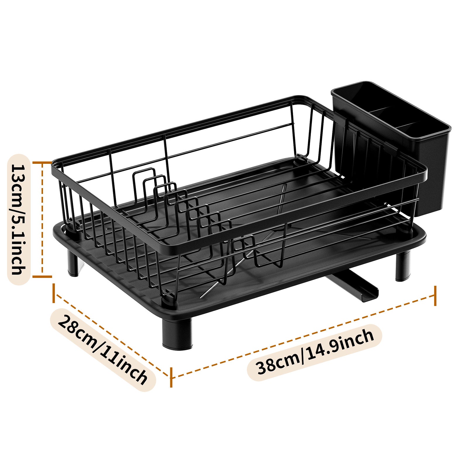 Processing Custom Single Layer Bowl Rack Kitchen Dish Storage Rack Drain Basket Sink Dishwasher Dish Rack Shelf