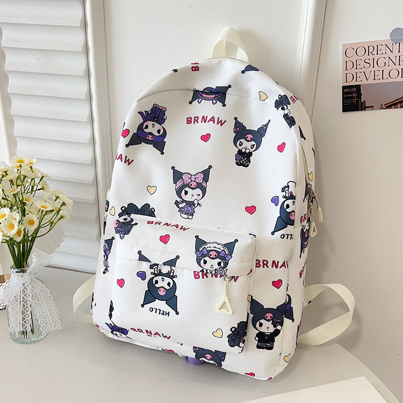 New ins Japanese female junior high school backpack cute college student campus primary and secondary school student schoolbag girl backpack
