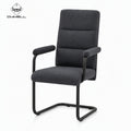 Custom  dining table and chairs - minimalist backrest office chair - premium dining chair with armrests