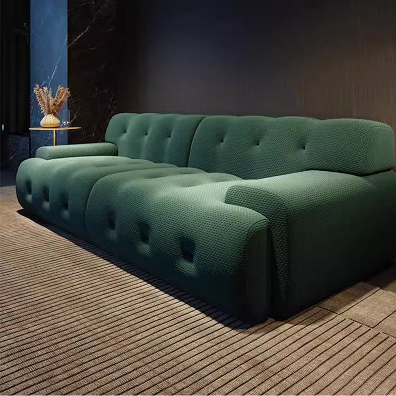 Rocburg fabric compression sofa - modern living room, compact design, export-quality, straight-row compression sofa