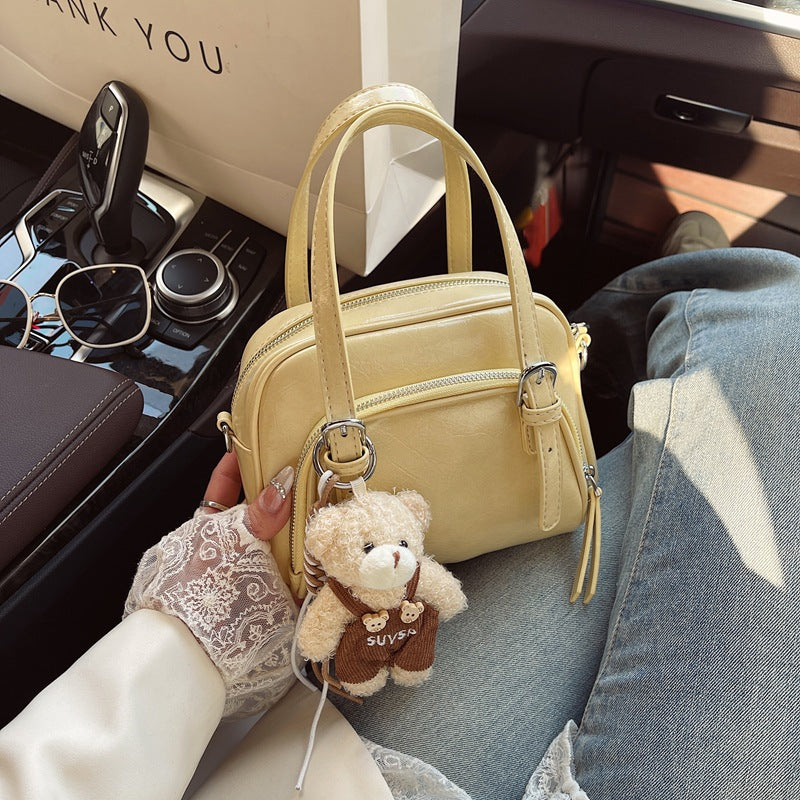 Crossbody bag women's bag 2025 new summer super fire small bag fashion versatile shoulder handbag women's small square bag