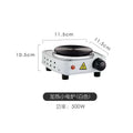 Square electric stove mini electric stove moka pot heating stove multifunctional tea maker for home tea stove electric tea stove