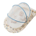 Foldable baby mosquito net canopy - portable baby yurt mosquito net for kids' beds - blackout, anti-mosquito, no installation required, full coverage