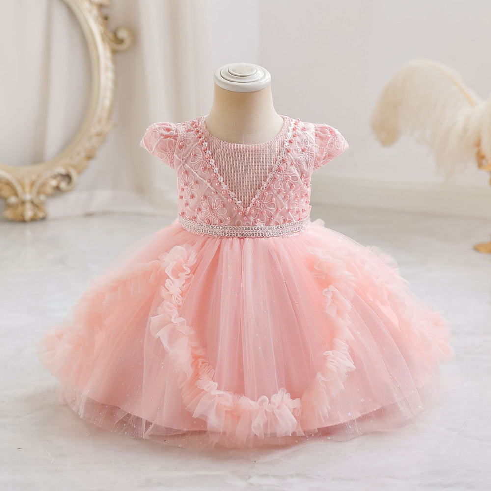 New arrivalin stockgirl evening dress sequin beaded tutu princess dress grab week dress flower girl