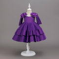 New arrival cross-border kids dress first birthday party skirt first birthday skirt girl performance dress dressexportfashion