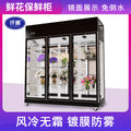 Flower preservation cabinet air-cooled display cabinet refrigerator commercial freezer flower shop bouquet vertical air-cooled refrigerator